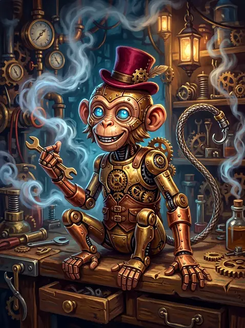 Balthazar, a mechanikus majom